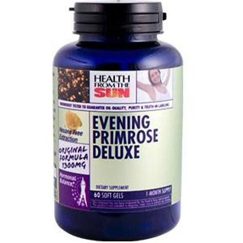 Health From The Sun Evening Primrose Deluxe 1300Mg Soft Gels - 60 Ea